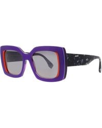 Face A Face - Acetate Square Sunglasses 54-18-143 - Lyst