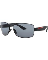 Prada - Metal Acetate Aviator Sunglasses 65-14-135 - Lyst