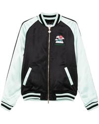 CASABLANCA - Embroidered Logo Bomber Jacket - Lyst