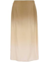 Prada - Silk Skirt - Lyst