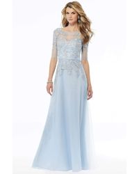 Light Blue Lace Dresses for Women - Up 
