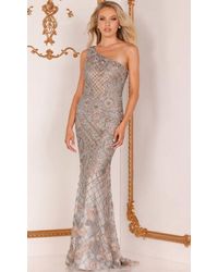 Terani Couture Synthetic Asymmetric 