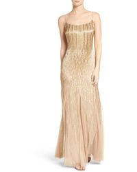 beadwork in gown