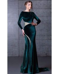 Long Velvet Dresses for Women - Up to 