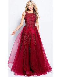 Jovani Jvn59046 Embellished Sleeveless 