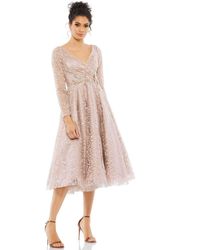 Long Sleeve Lace Cocktail Dresses for ...