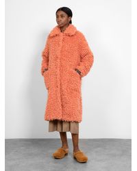 STAND Taylor Coat Coral Pink