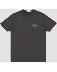 Simple Oval Logo T-shirt - Gray