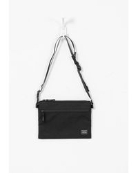 Porter-Yoshida and Co Mile Shoulder Bag Black in White for Men | Lyst