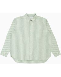 Garbstore - Grande Shirt Blue Stripe - Lyst