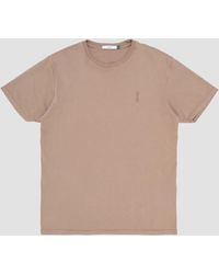 Simple Oval Logo T-shirt - Natural