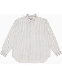 Garbstore - Grande Shirt Grey Stripe - Lyst