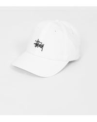 white stussy hat
