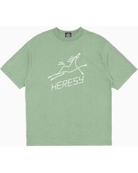 Heresy Horse Force Short Sleeve T-shirt Green