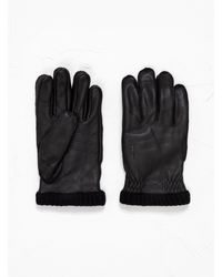 Hestra Synthetic Tactility Pull Over Gloves in Black for Men Mens Accessories Gloves 