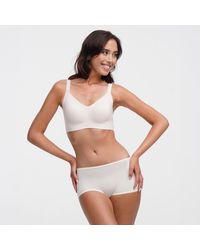 creamy fabrics - Seamless Compact Push-Up Bh - Lyst
