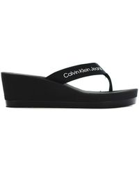 Calvin Klein Sandals and flip-flops for Women | Online Sale up to 60% off |  Lyst