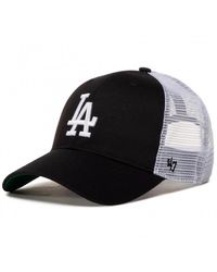47 Brand X Carhartt Los Angeles Dodgers Dad Baseball Hat in Brown 