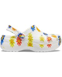 women's classic platform americana paisley clog