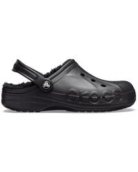 Crocs™ - | unisex | baya lined | clogs | schwarz | 36 - Lyst