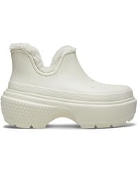 Crocs™ - Stomp Shorty Boot; Linen/Linen - Lyst
