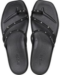 Crocs™ - Miami Toe Loop Studded Sandal - Lyst