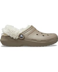 Crocs™ - | unisex | classic fleece lined | clogs | braun | 37 - Lyst