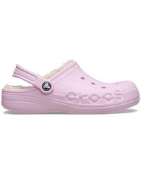 Crocs™ - | unisex | baya lined | clogs | pink | 43 - Lyst