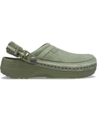 Crocs™ - Crafted Vegan Suede Stitch Clog - Lyst