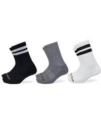 Crocs™ - Socks Crew Large Stripe 3-Pack - Lyst