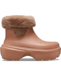 Crocs™ - | unisex | stomp lined boot | stiefel | neutrals | 37 - Lyst