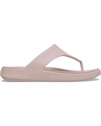 Crocs™ - Getaway Triangle Flip Flops - Lyst