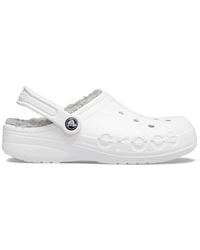 Crocs™ - | unisex | baya lined | clogs | weiß | 36 - Lyst