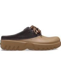 Crocs™ - Axle Suede Mule - Lyst