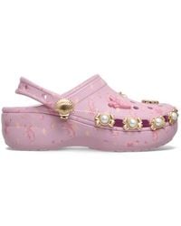 Crocs™ - Loveshackfancy Classic Platform Clog; Ballerina - Lyst