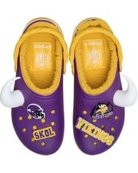 Crocs™ - Nfl Minnesota Vikings Classic Lined Clog - Lyst