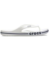 Crocs™ - | unisex | bayaband | flips | weiß | 36 - Lyst