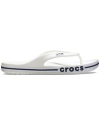 Crocs™ - | unisex | bayaband | flips | weiß | 37 - Lyst