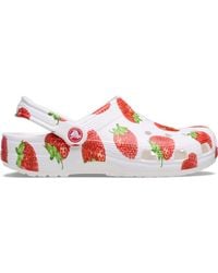 Crocs™ - Classic Fresh Fruits Clog; Strawberry - Lyst