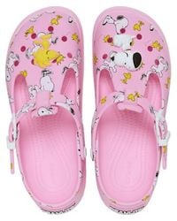 Crocs™ - | unisex | peanuts mary jane | clogs | patterned | 33 - Lyst