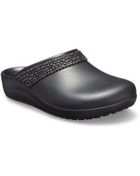 crocs sloane diamante clog