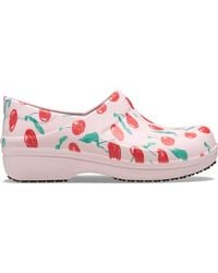 Crocs™ - Neria Pro Ii Literide Graphic Work Clog - Lyst