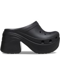Crocs™ Siren Doodle Fur Clog; Sepia in Black | Lyst