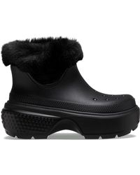 Crocs™ - | unisex | stomp lined boot | stiefel | schwarz | 37 - Lyst