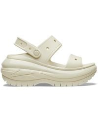 Crocs™ - Mega Crush Sandal; Bone - Lyst