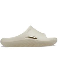 Crocs™ - Mellow Recovery Slides Bone - Lyst