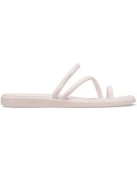 Crocs™ - Miami Toe Loop Sandal; Chalk - Lyst