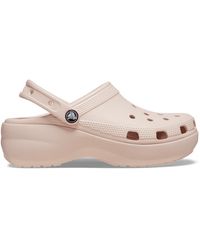 Crocs™ - | damen | classic platform | clogs | pink | 34 - Lyst