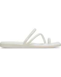 Crocs™ - Miami Toe Loop Sandal; Chalk - Lyst