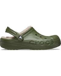 Crocs™ - Baya Lined Clog; Army Multi - Lyst